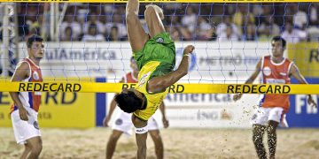 Footloose

Brazil's Anderson kicks the ball during a Footvolley match with Paraguay in Rio de Janeiro, Brazil. 

Felipe Dana/AP

008