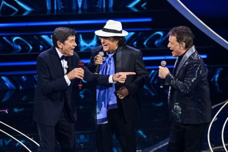 Albano Carrisi, Massimo Ranieri e Gianni Morandi: il trio stortico al Festival di Sanremo 2023 